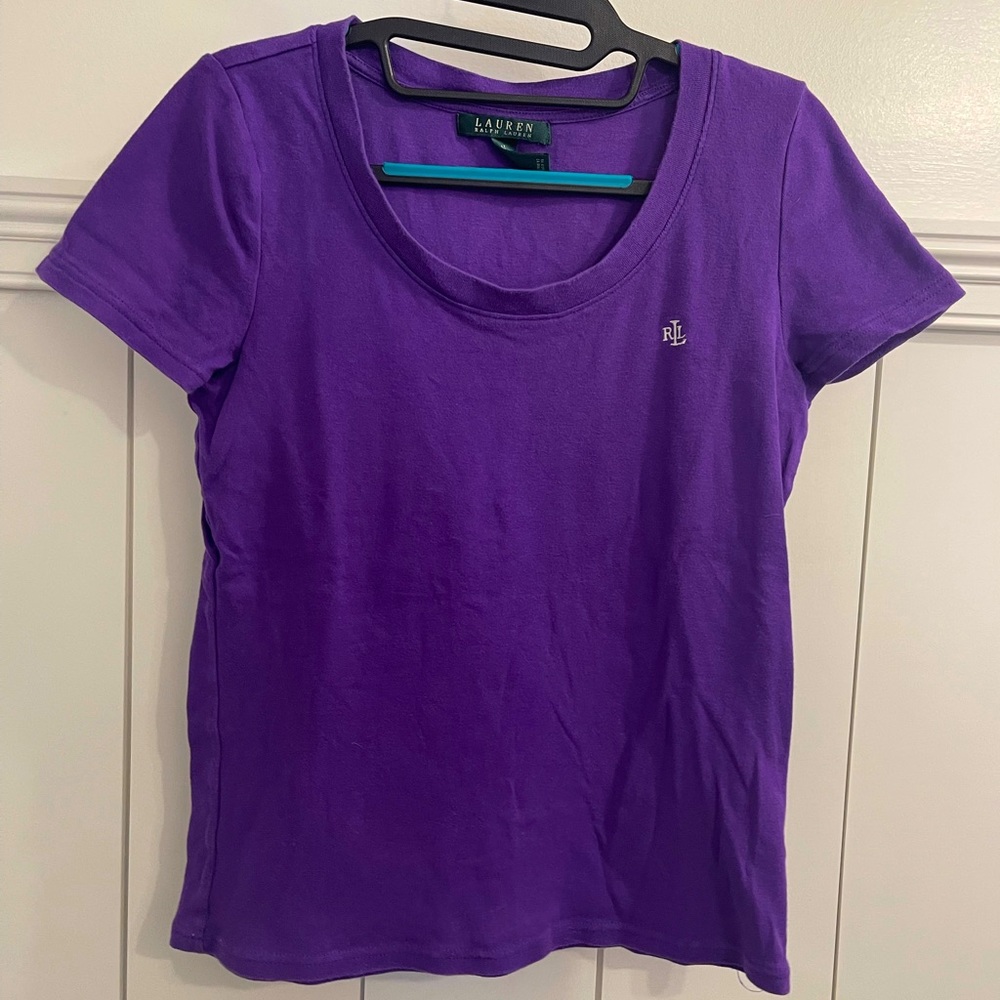 Ralph Lauren Scoop Neck Tee